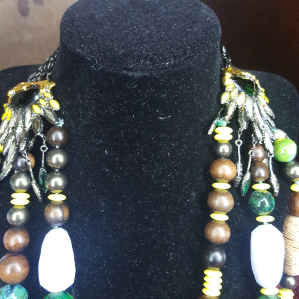 Alexis Bittar Statement Multi-Strand Necklace - image 2